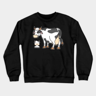 Baby Cow Cute Crewneck Sweatshirt